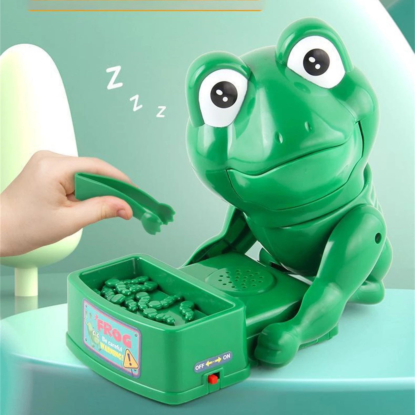 Stealing Insect Frog Biting Prank Toy